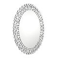 Oval shape classical clear mirror hanging mirror